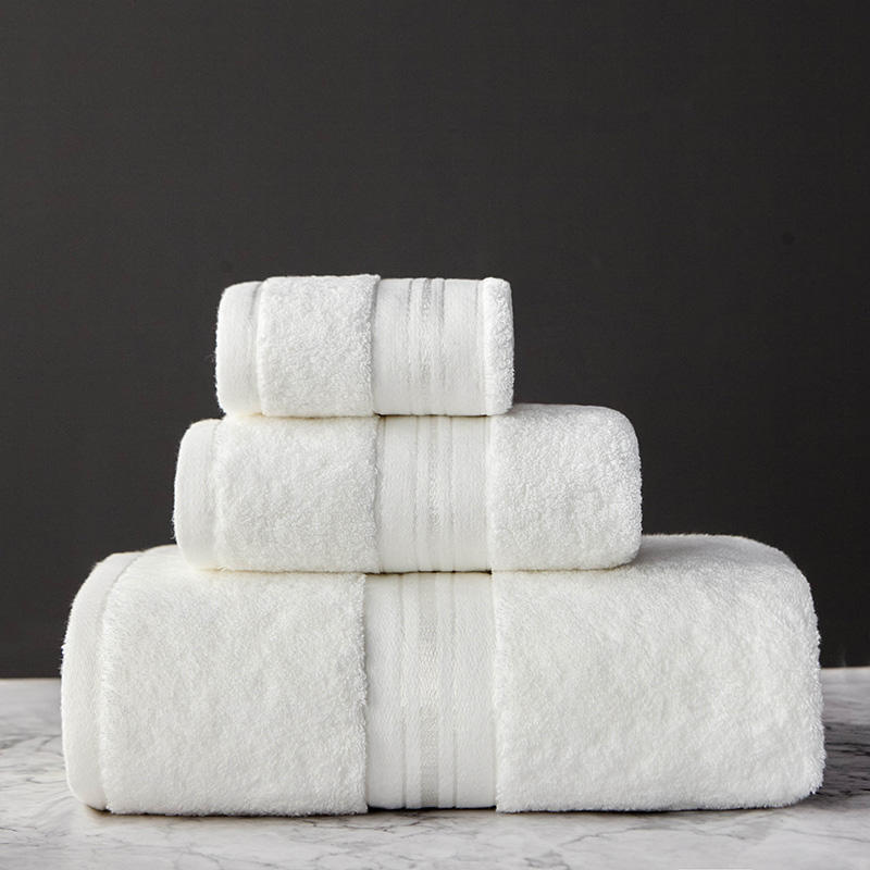 Pure Cotton Bath Towel Set – Thick Absorbent Towels for Bathroom, Beach & Salon Use