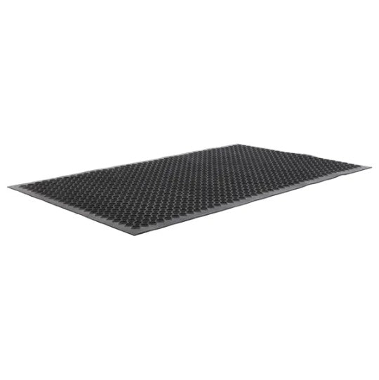 Industrial Bar Kitchen Hexagonal Rubber Anti-Fatigue Mat 150X90cm - DonoHome