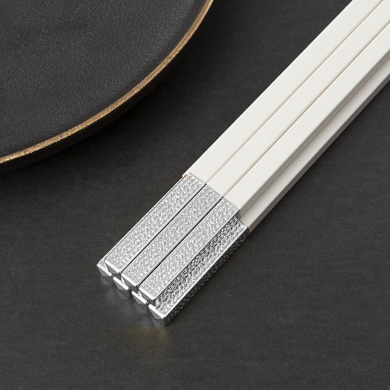 Durable Alloy Chopsticks – Household Mildew-Proof Reusable Flatware