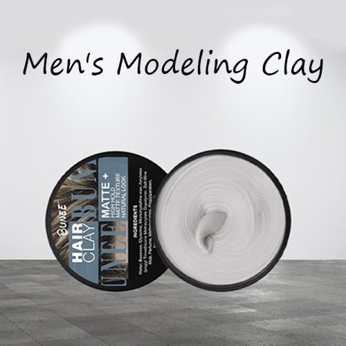 Men’s Matte Hair Clay – High Hold, Natural Look, Long-lasting Styling Wax
