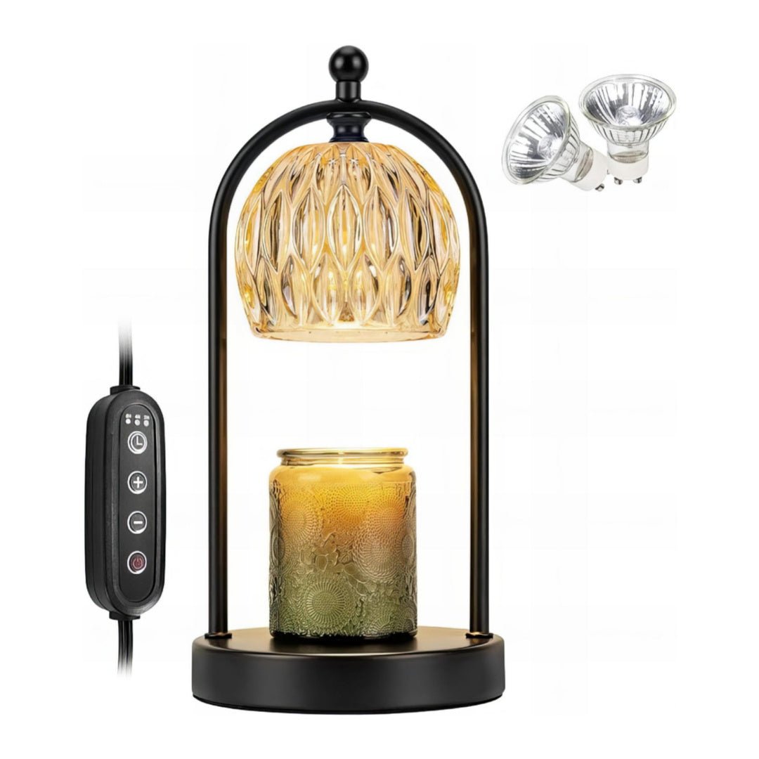 Aromatherapy Candle Warmer Lamp – Decorative Home Lighting with Adjustable Brightness & Timer