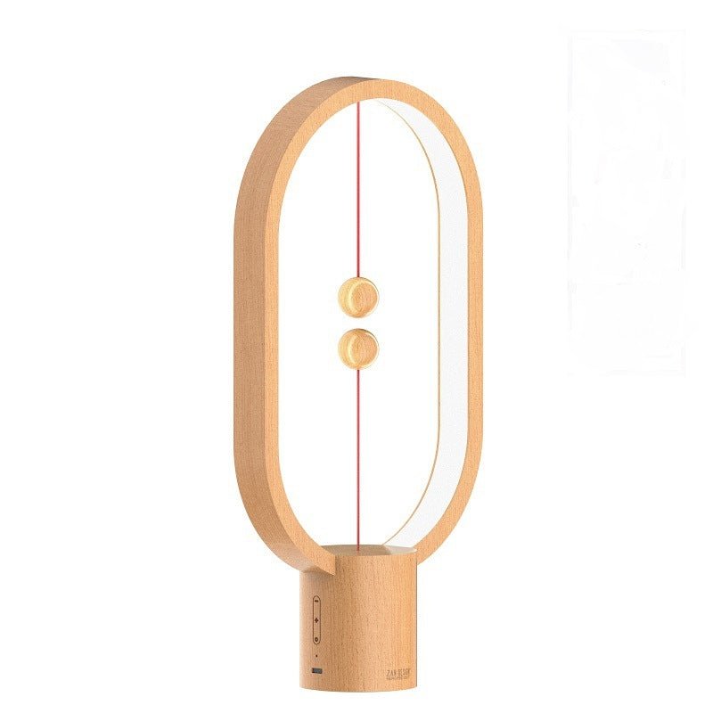 Magnetic Switch Floating LED Lamp, USB-Powered Suspension Table Light