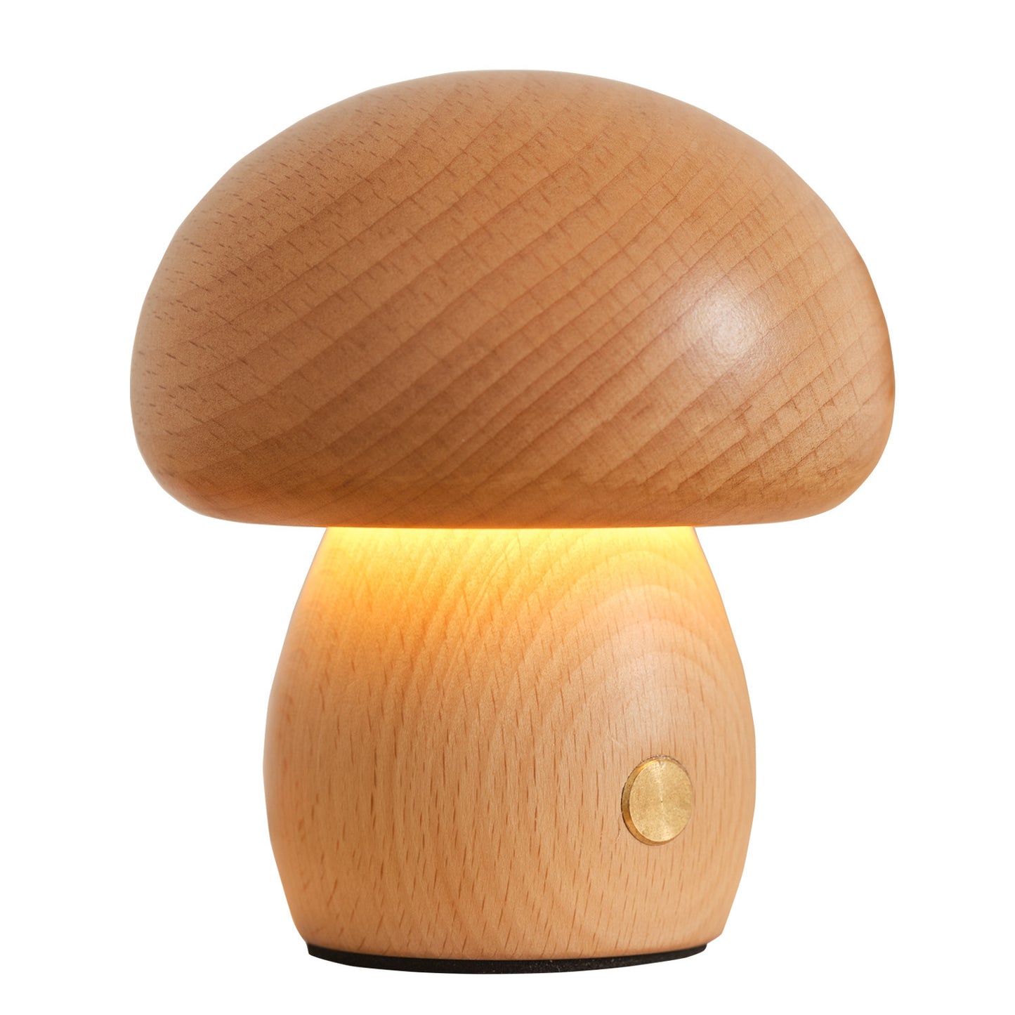Solid Wood Small Night Lamp Bedroom Bedside Ambience Light