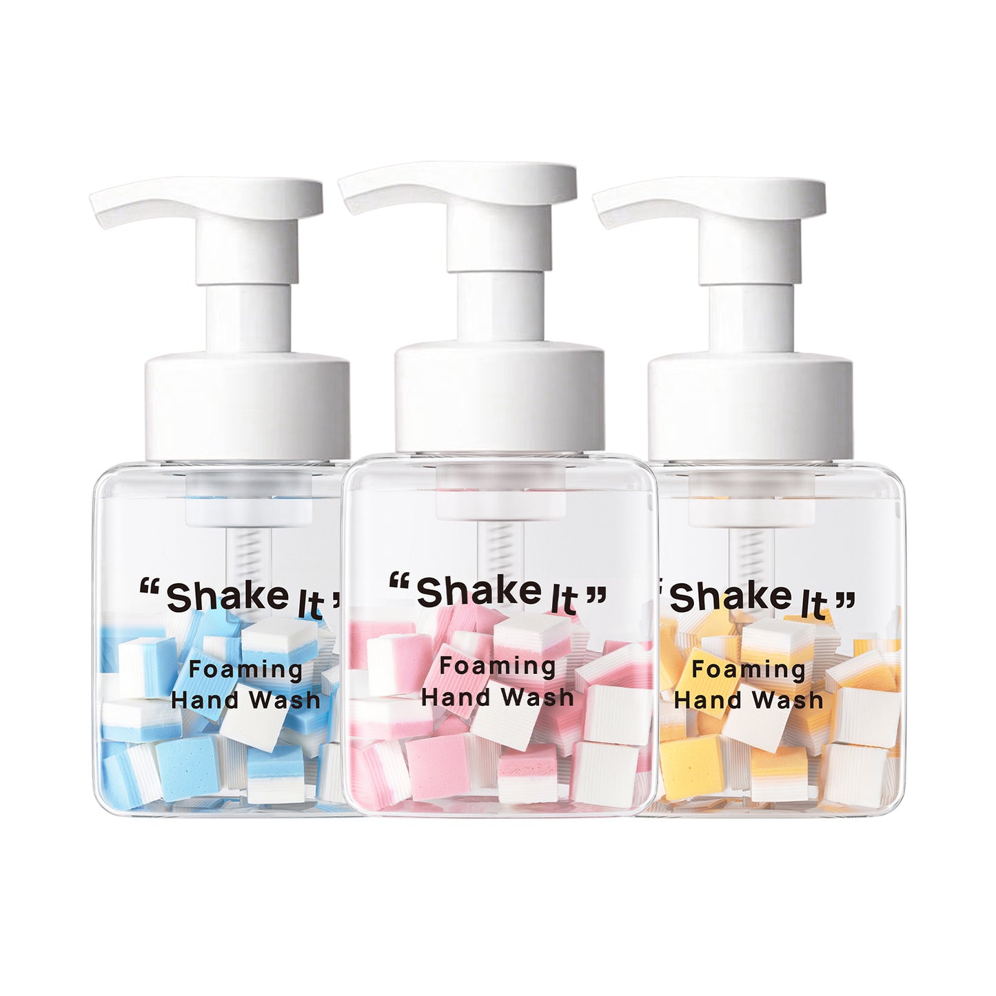 DIY Shake Foam Hand Sanitizer – Colorful Cube Foaming Hand Wash, Fun & Effective Cleaning Soap