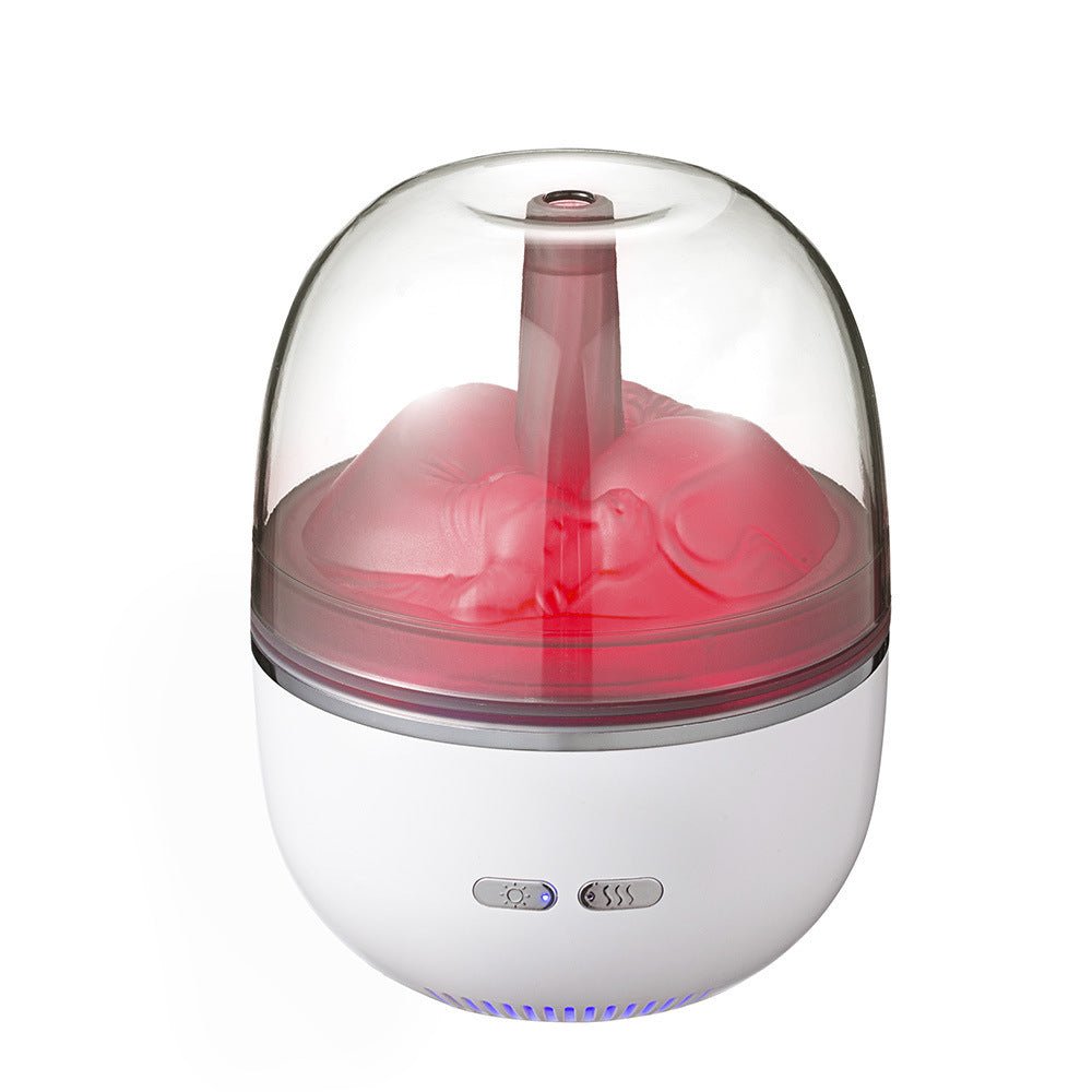 Ultrasonic Aroma Diffuser & Air Humidifier with Colorful LED Lights