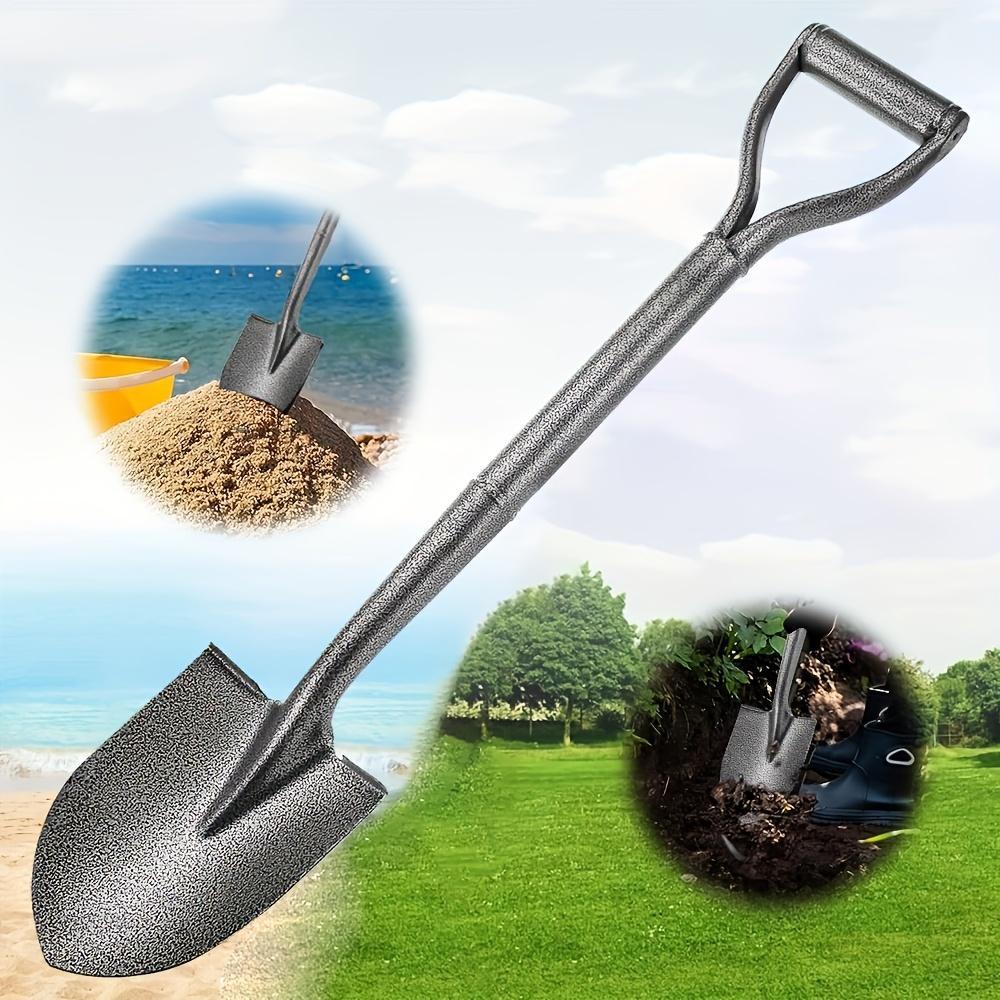 Large Carbon Steel Shovel – Heavy Duty Garden & Agricultural Digging Tool