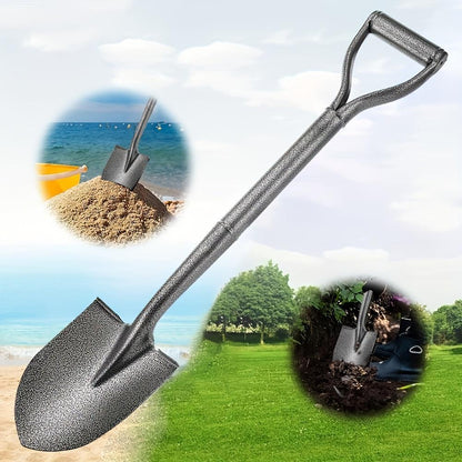 Large Carbon Steel Shovel – Heavy Duty Garden & Agricultural Digging Tool