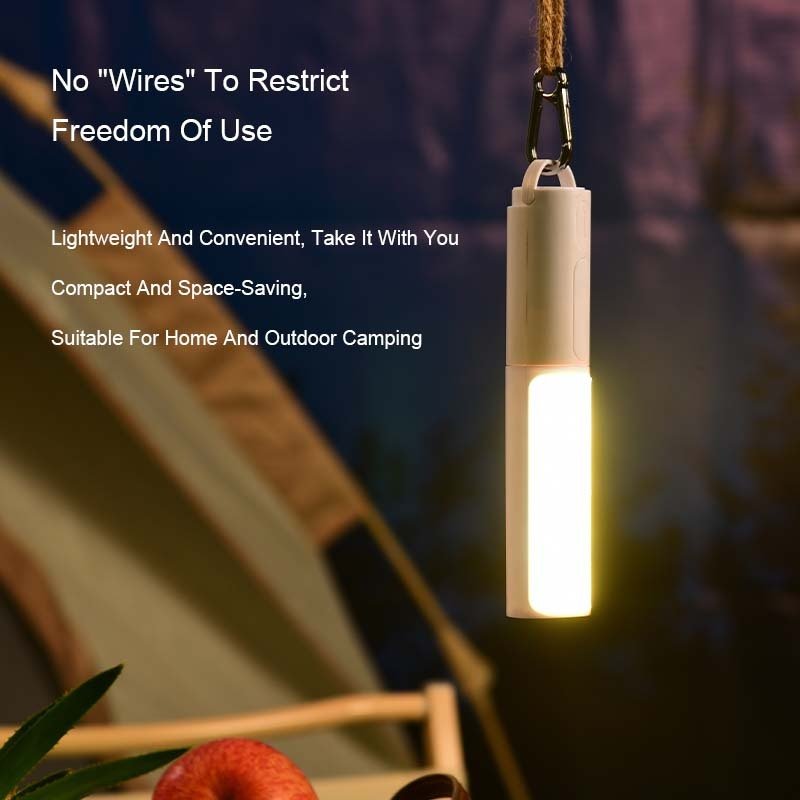 Motion Sensor LED Night Light, Dimmable & Rechargeable Wall Lamp