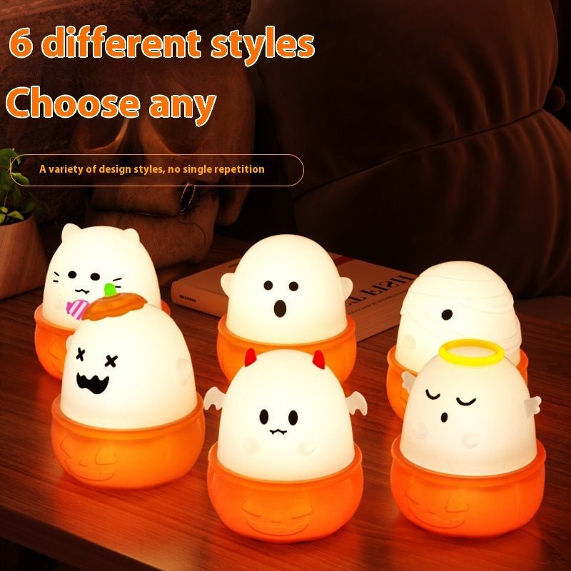 Cute Pat Night Light for Kids Bedroom USB Charging Bedside Sleep Lamp with Eye Protection