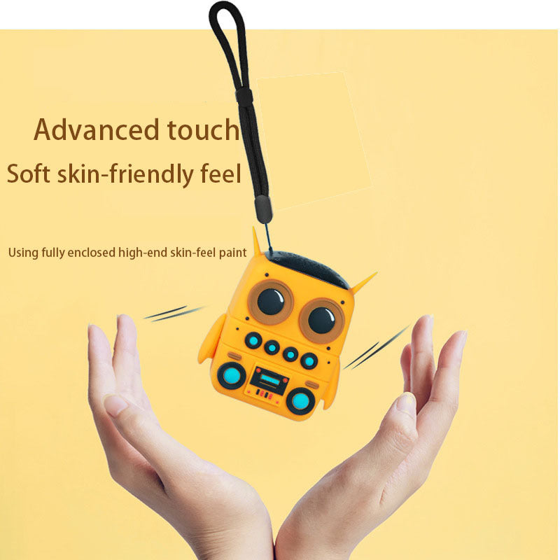 Cute Minion Robot Bluetooth Speaker – Portable Wireless Cartoon Speaker for Kids & Home Decor