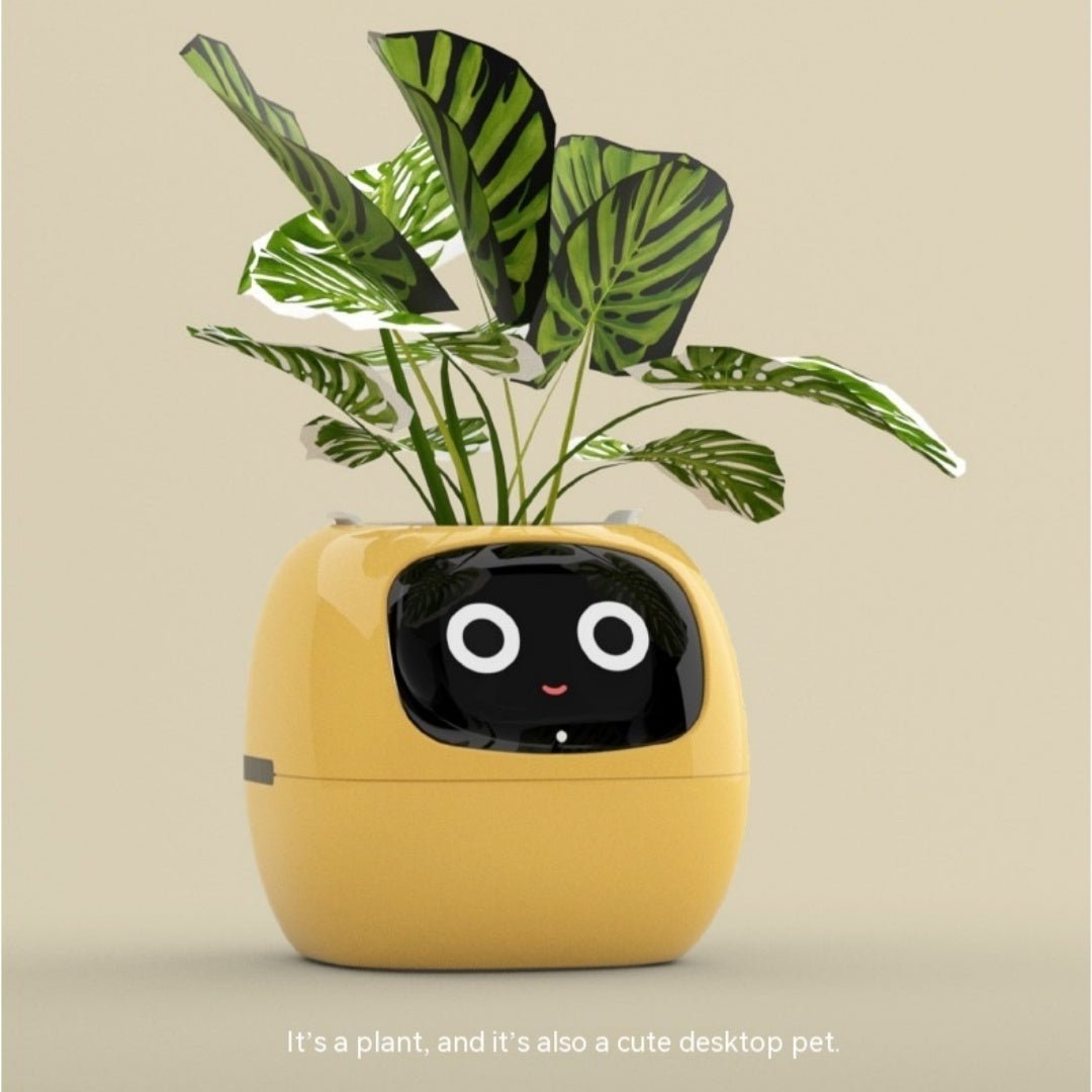 Smart Planter with AI Sensors, 49+ Expressions, and Automatic Watering