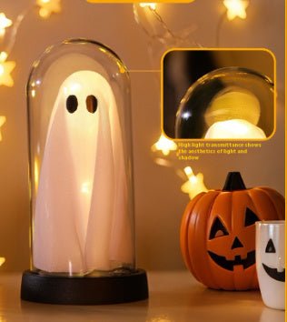 Halloween Atmosphere Decoration Desktop Ghost Small Night Lamp Ornaments
