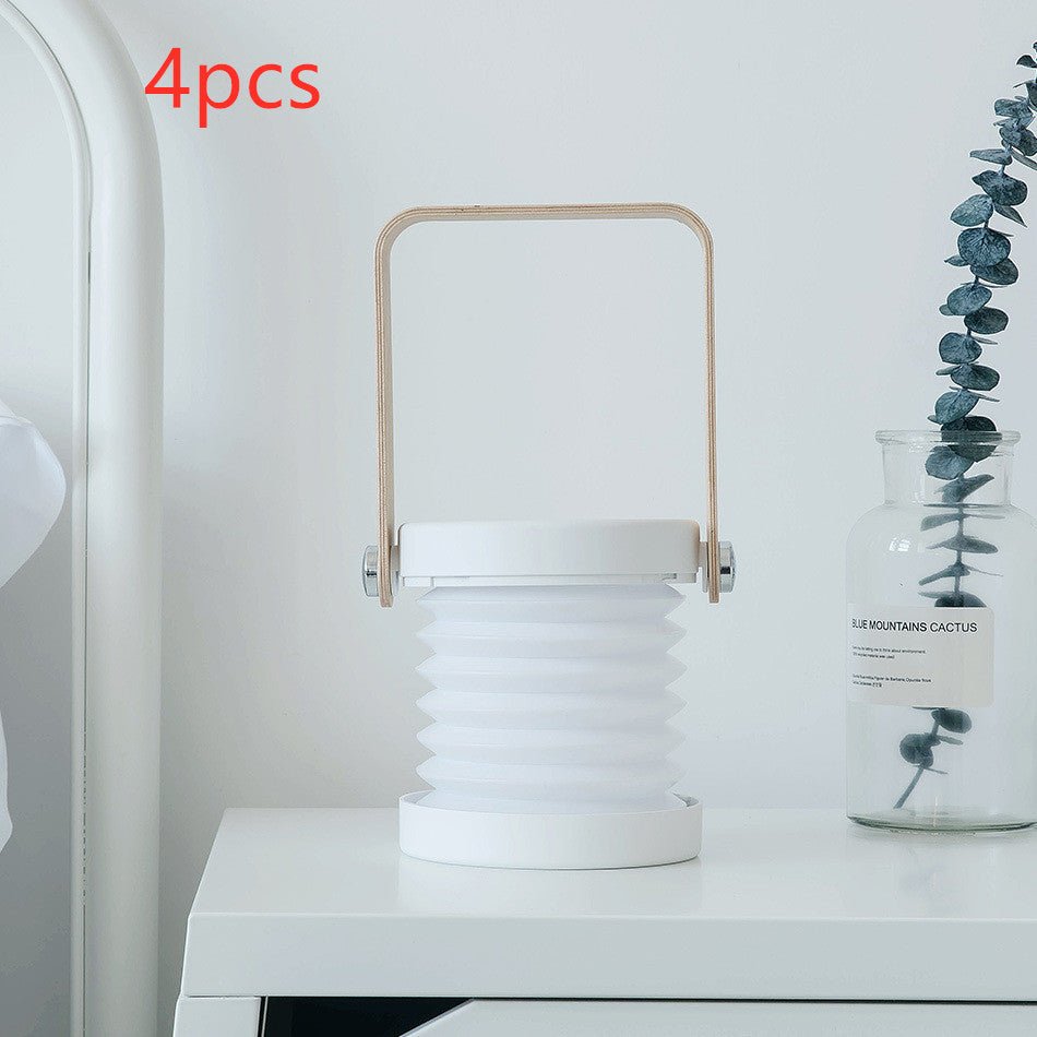 Foldable LED Lantern Lamp, Portable USB Rechargeable with Touch Control