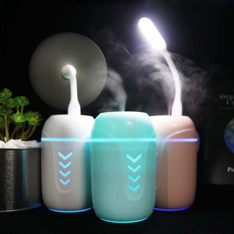 Portable USB Humidifier & Aroma Diffuser for Car and Home