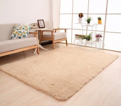 Soft Fluffy White Area Rug – Plush Carpet for Living Room, Bedroom, Sofa & Home Floor Decor