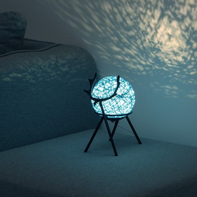 LED Romantic Night Light & Bedside Lamp with Dimmable Remote Control