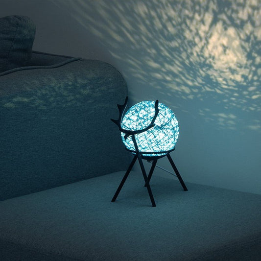 LED Romantic Night Light & Bedside Lamp with Dimmable Remote Control