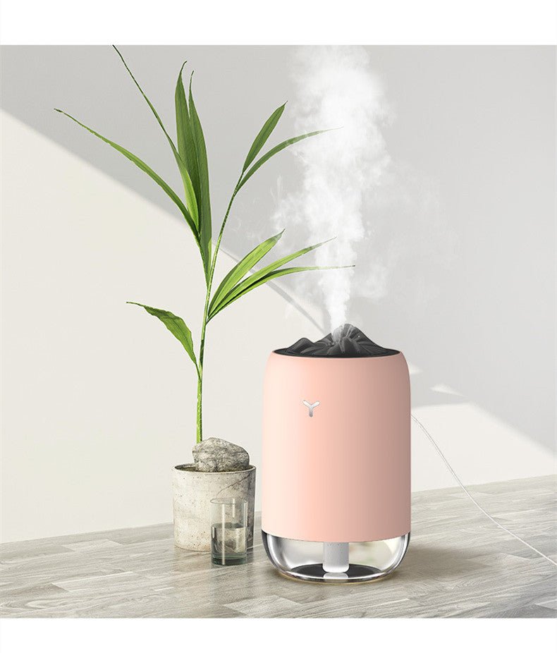 Magic Flame Mini Humidifier & Aroma Diffuser for Home, Office, or Car