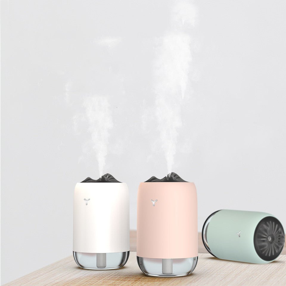 Magic Flame Mini Humidifier & Aroma Diffuser for Home, Office, or Car