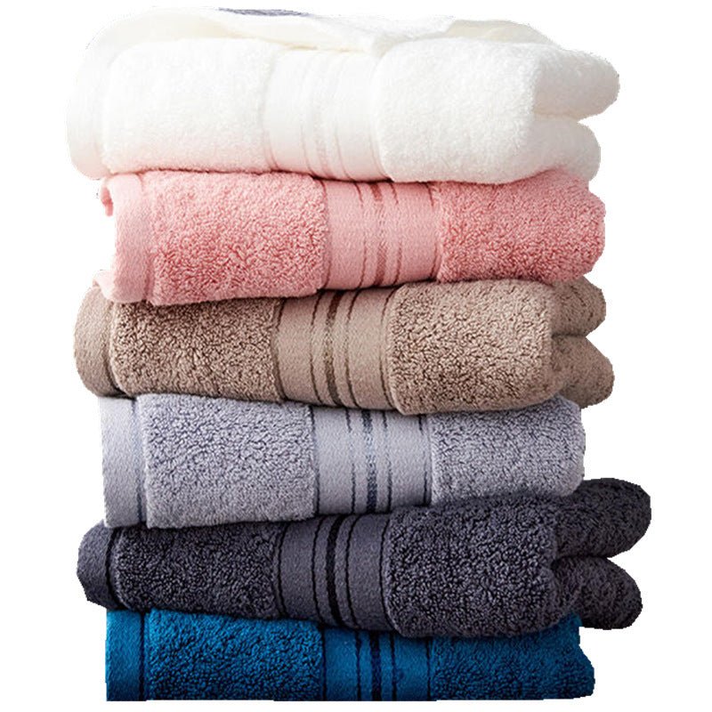 Pure Cotton Bath Towel Set – Thick Absorbent Towels for Bathroom, Beach & Salon Use