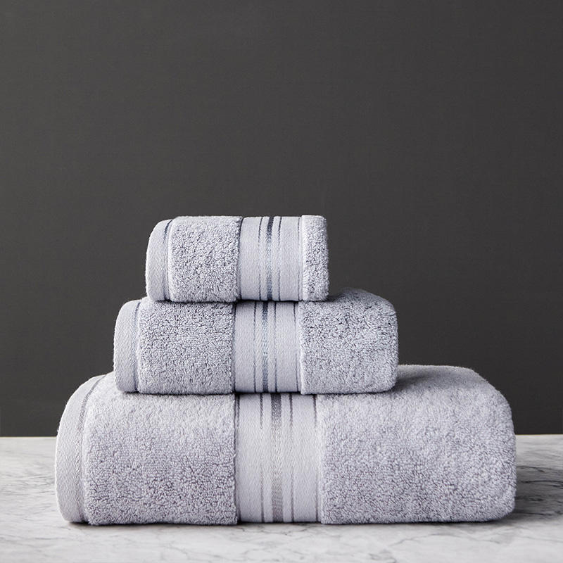 Pure Cotton Bath Towel Set – Thick Absorbent Towels for Bathroom, Beach & Salon Use