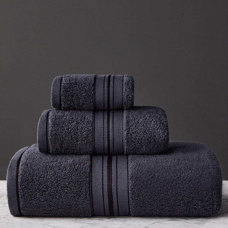 Pure Cotton Bath Towel Set – Thick Absorbent Towels for Bathroom, Beach & Salon Use