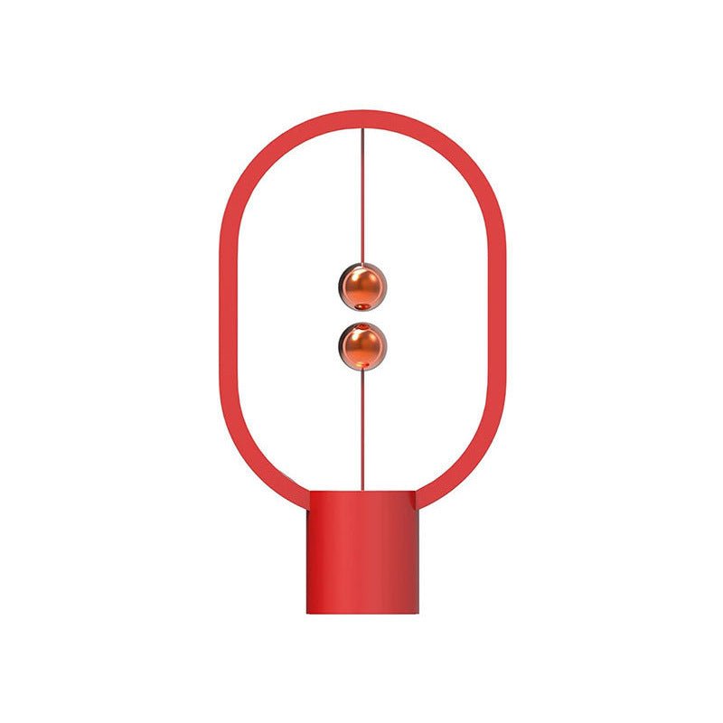 Magnetic Switch Floating LED Lamp, USB-Powered Suspension Table Light