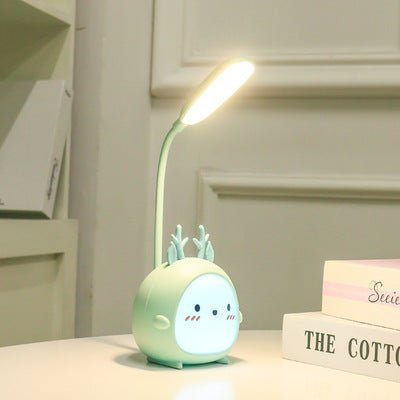 Cute Animal LED Desk Lamp, Bedside Night Light for Students and Kids