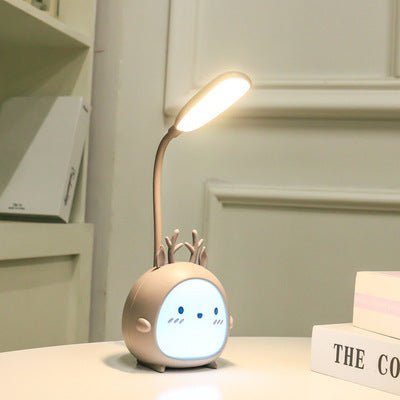 Cute Animal LED Desk Lamp, Bedside Night Light for Students and Kids