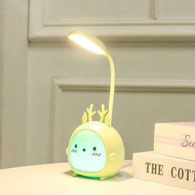 Cute Animal LED Desk Lamp, Bedside Night Light for Students and Kids