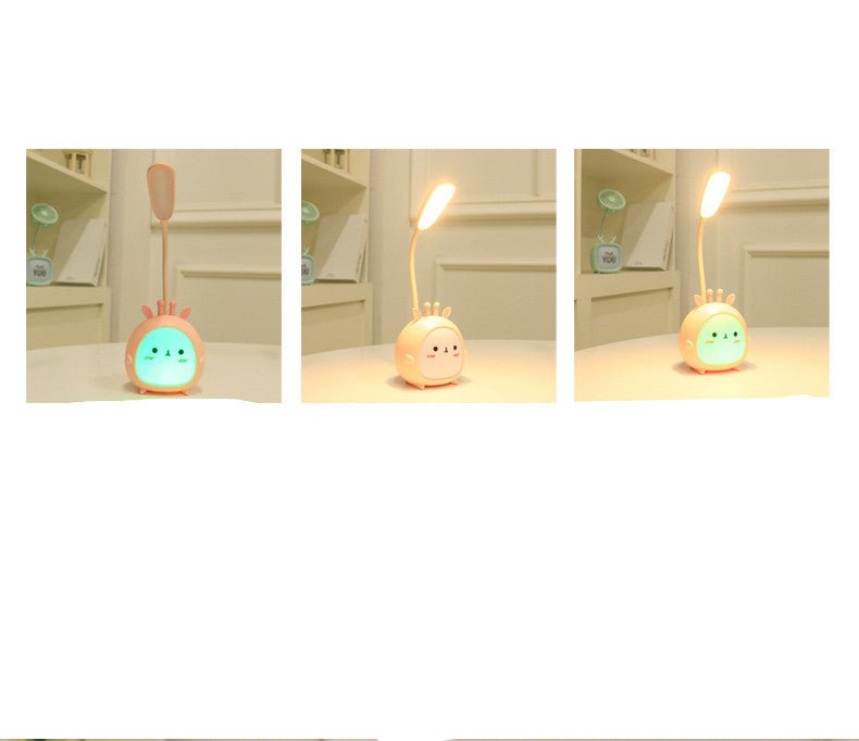 Cute Animal LED Desk Lamp, Bedside Night Light for Students and Kids