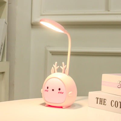 Cute Animal LED Desk Lamp, Bedside Night Light for Students and Kids