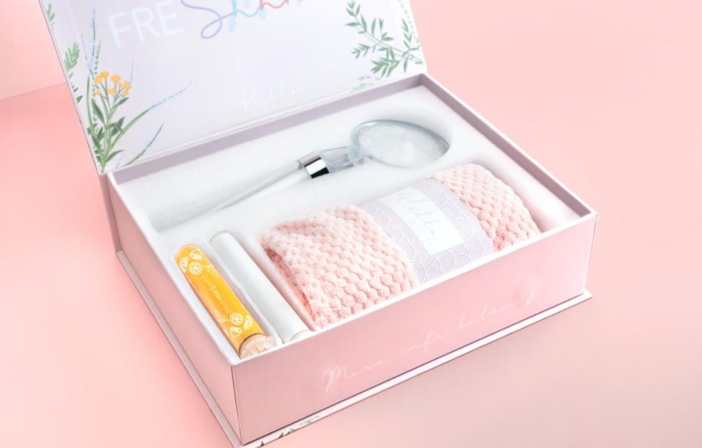 Bathroom Shower Gift Set – Handheld Shower Head with Bath Accessories for Daily Relaxing Care