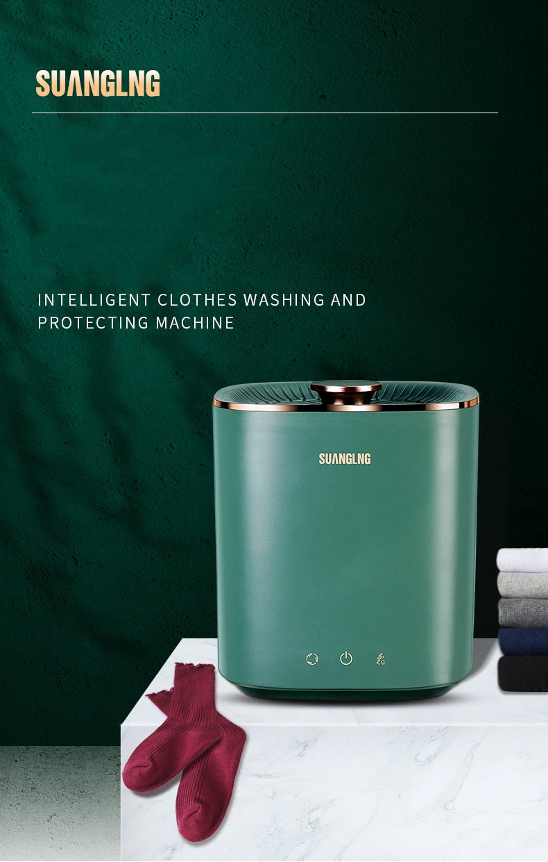 Mini Portable Automatic Washing Machine for Underwear & Small Items
