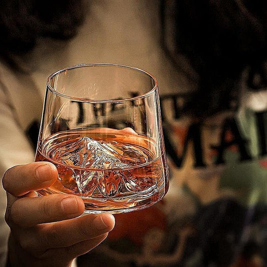Creative Iceberg Whiskey Glass – Premium Crystal Whiskey Cup (Set of 2)