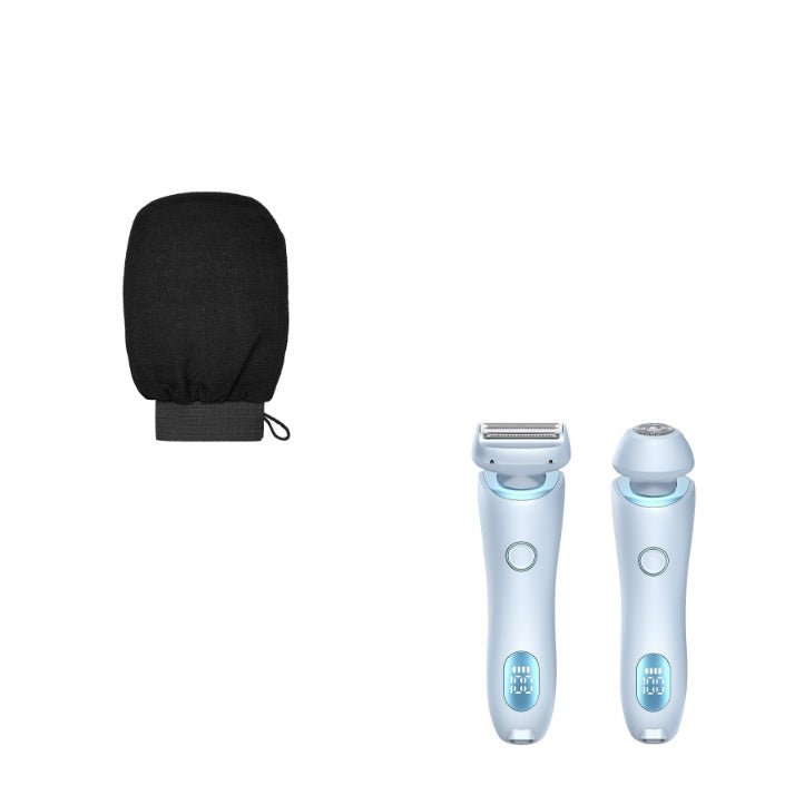 2-in-1 Women's Electric Shaver & Trimmer for Painless Body Hair Removal
