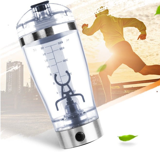 Portable Electric Protein Shaker Bottle, USB Rechargeable Blender