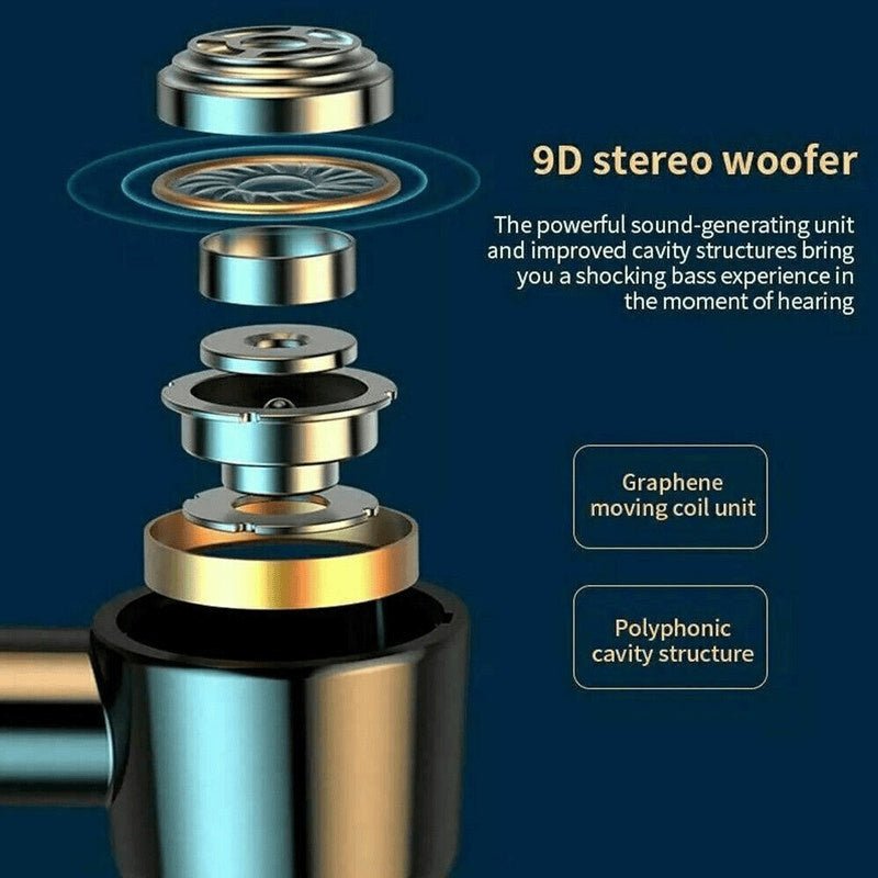 Wireless Bluetooth 5.0 Earpiece Headset with Noise Cancelling Mic for Driving & Truckers