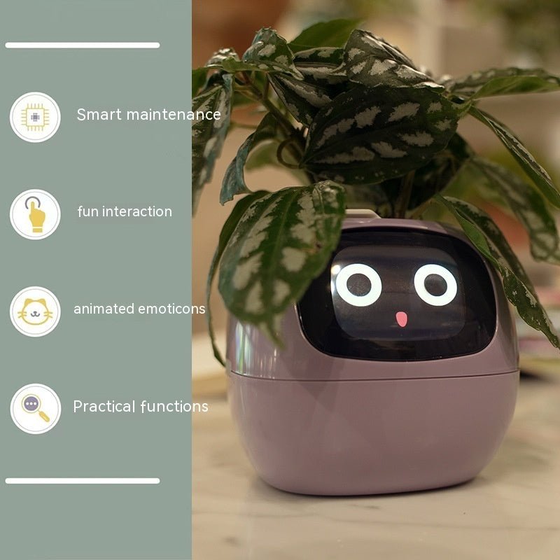 Smart Planter with AI Sensors, 49+ Expressions, and Automatic Watering