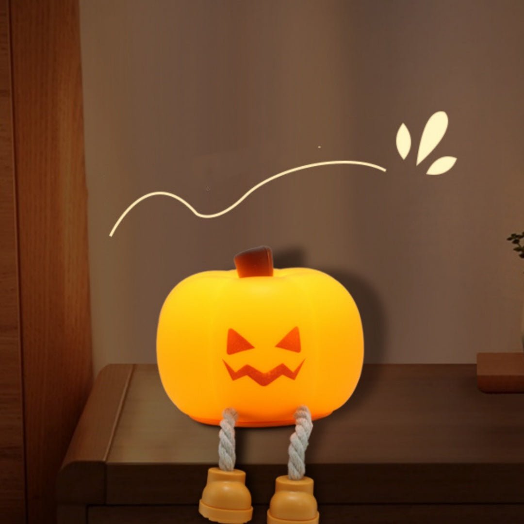Halloween Creative Pumpkin Atmosphere Night Lamp for Home & Holiday Decor