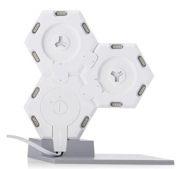 Geometric Hexagon Mood Lamp Night Light for Bedroom & Home Ambient Lighting Decor