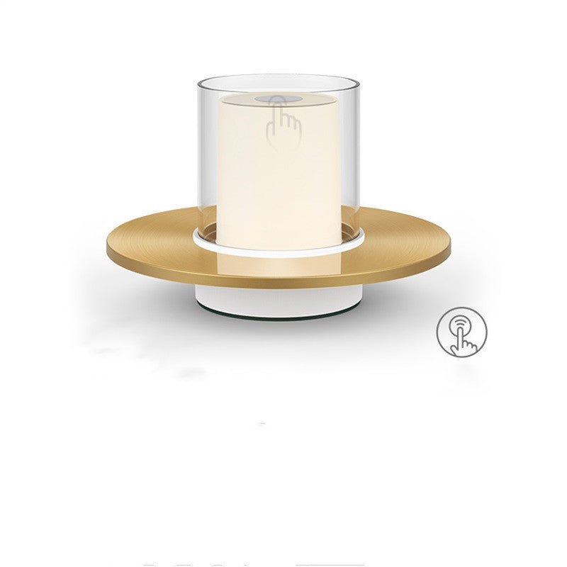 Bar Style Crystal Candle Mood Table Lamp for Bedroom & Home Decoration