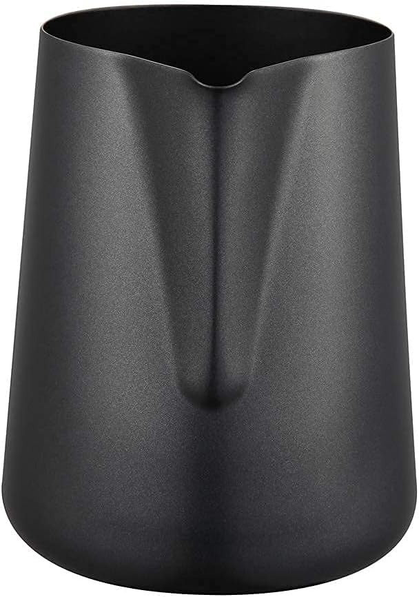 Stainless Steel Milk Frothing Pitcher Set: 600ml with Latte Pen & Cloth - DonoHome