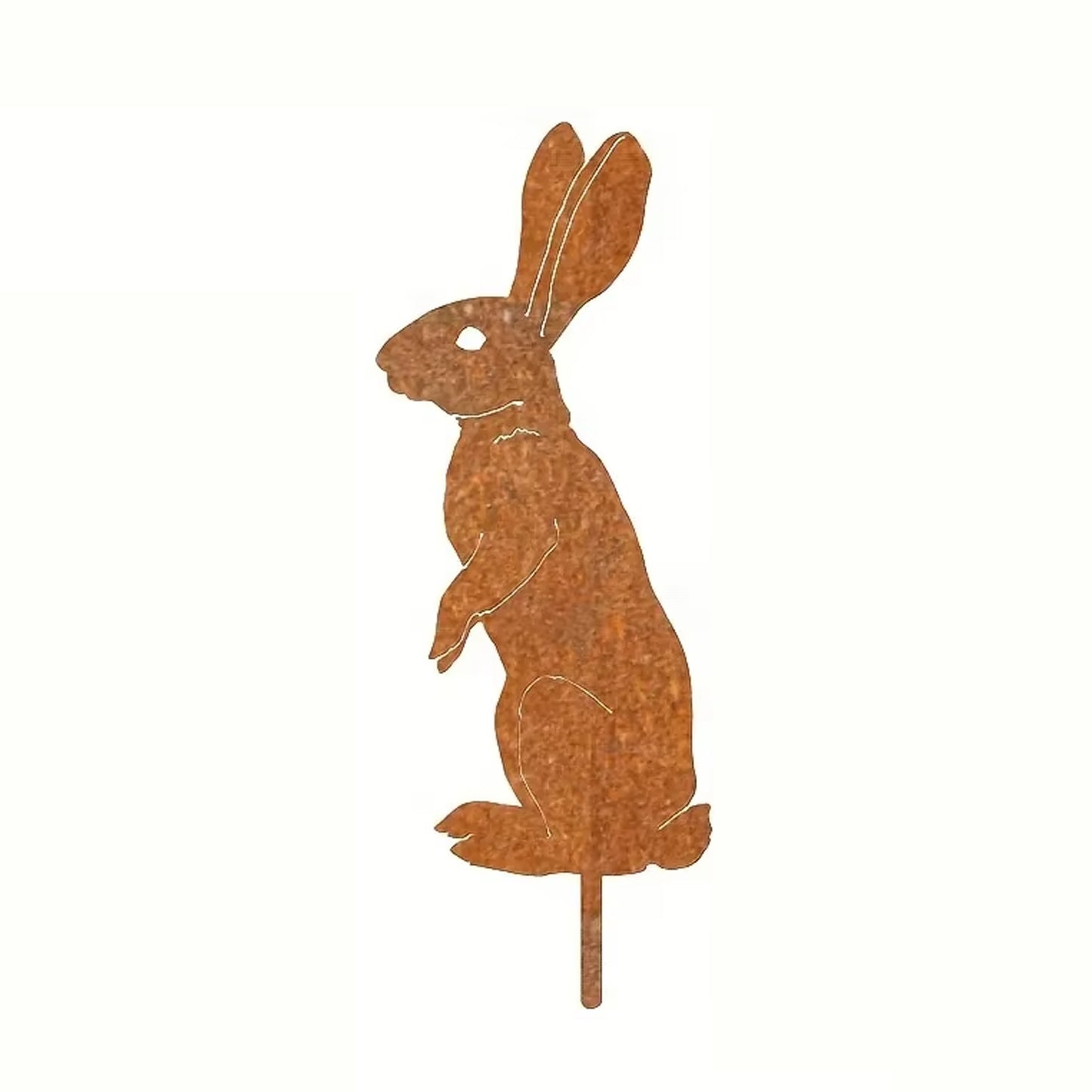 Metal Bunny Yard Stake – Easter Garden Decor for Lawn, Patio & Flower Bed
