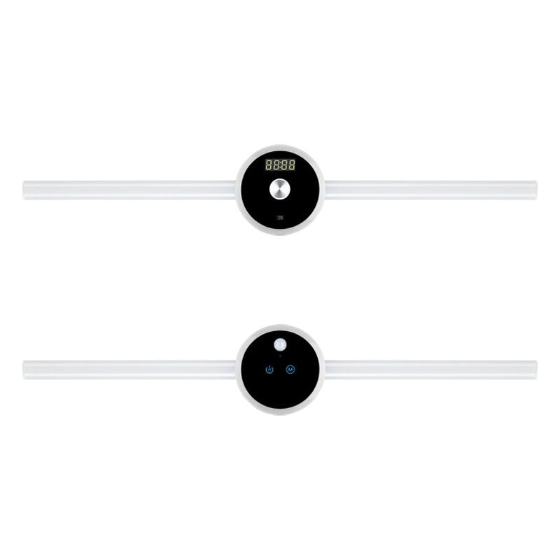 Smart LED Cabinet Light with Motion Sensor, Removable Clock & Timer Function