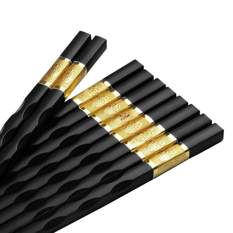 Non-Mold Alloy Chopsticks – Durable Household Reusable Tableware