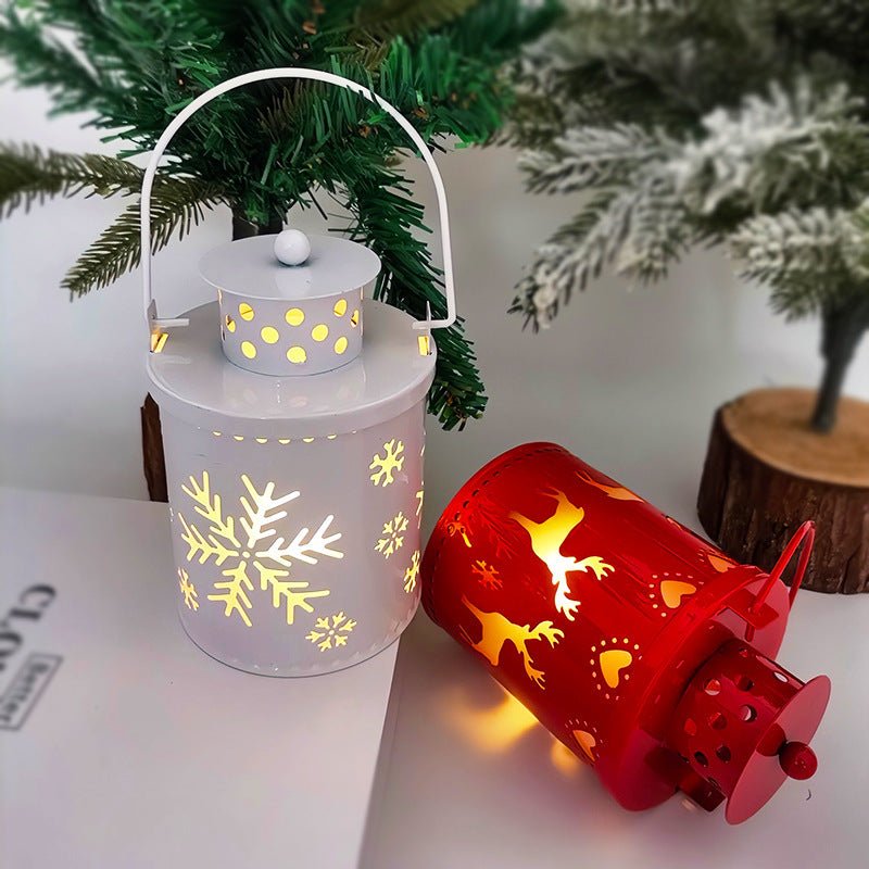Nordic Christmas LED Lanterns, Creative Holiday Decoration Lights
