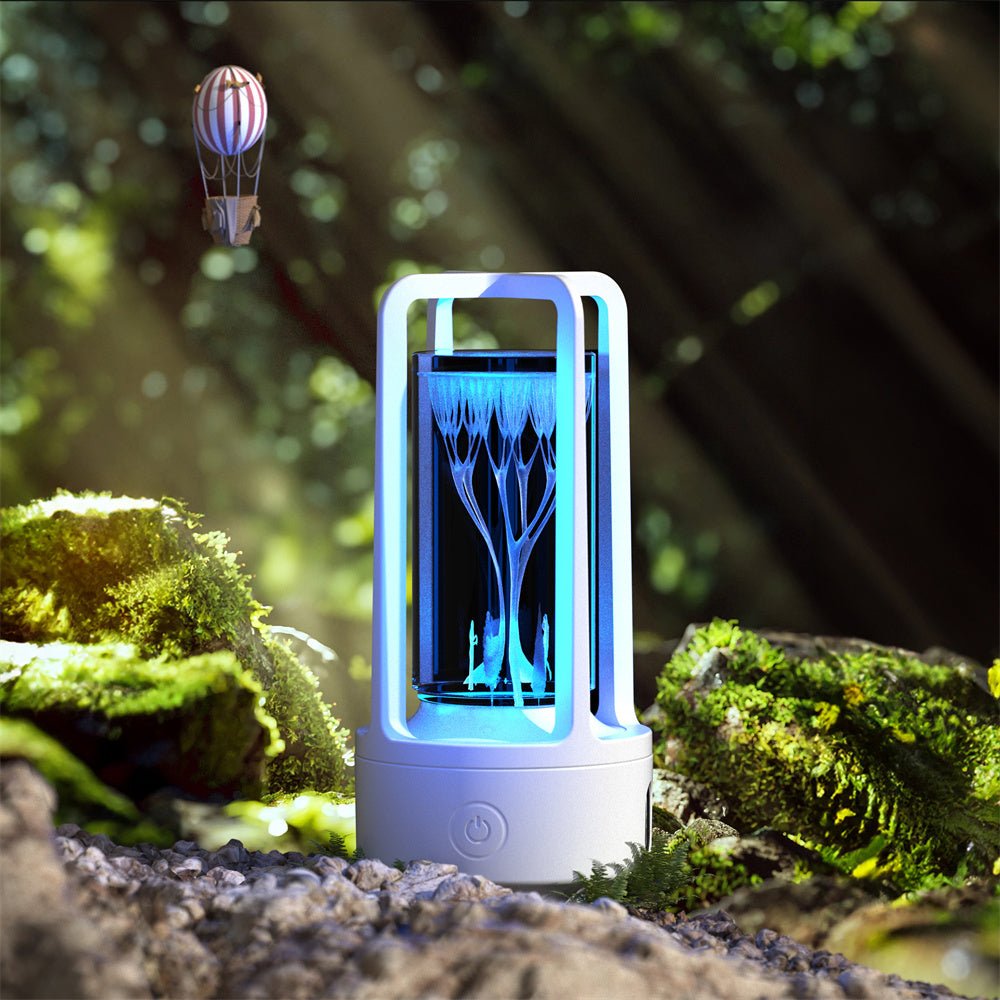 2-in-1 Bluetooth Speaker and Dimmable LED Lamp, Touch Control Night Light