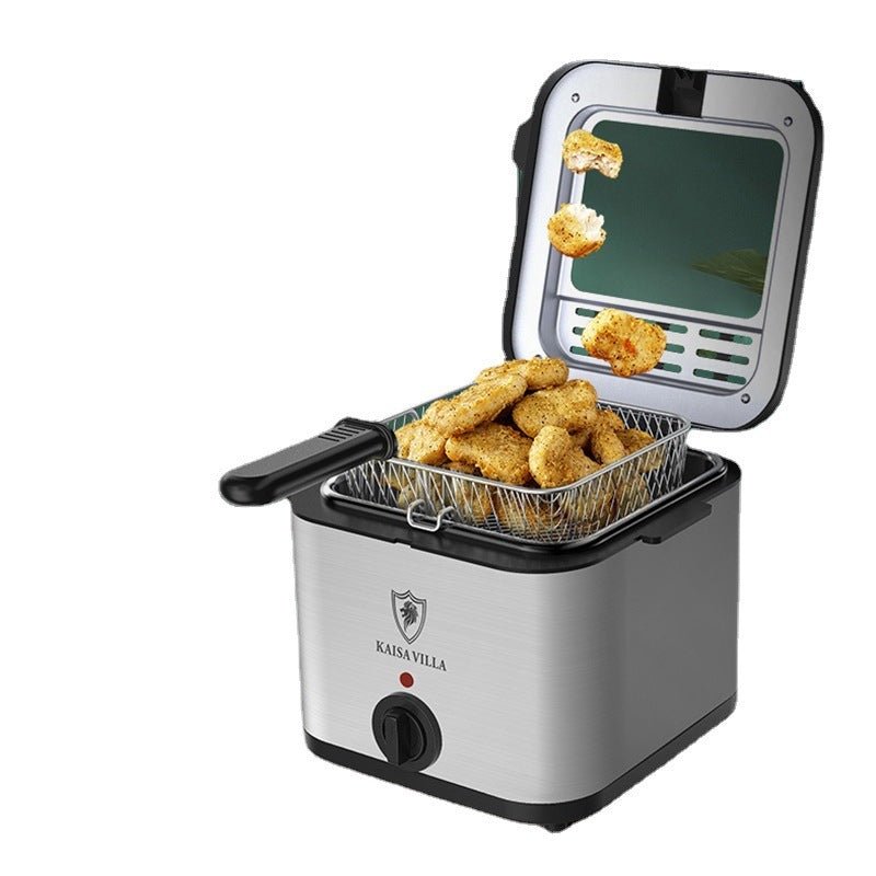 Multifunctional Electric Deep Fryer with 2.5L Capacity for Home Cooking