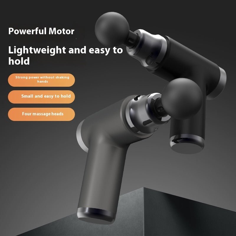 Mini Portable Massage Gun for Muscle Relaxation with Low Noise & LED Display